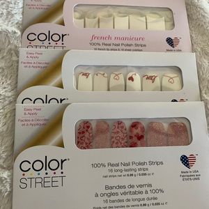 Color Street Valentine Lot